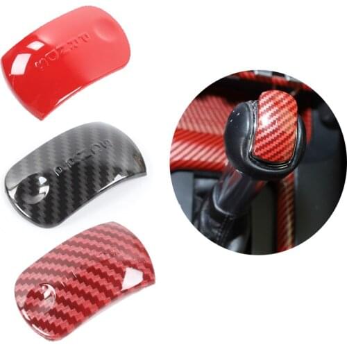 Fit for Ford Mustang 2015-2021 Car Gear Shift Knob Head Cover Decoration Trim ABS Interior Car Accessories