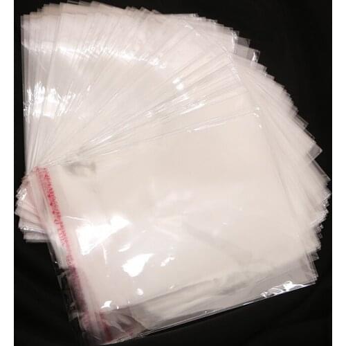 Clear Opp Bags 4x6 5x7cm 100pcs Transparent Adhesive Bags Storage Small gift Bags Toy 6x10 8x10cm Snack Accessories Ring Bags