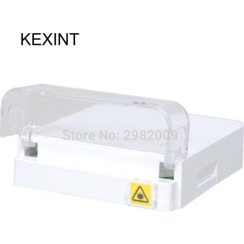 Flip Cover Splitter Fiber Optic Distribution Box G657A2 FTTH Termination Box ABS Flame Retardant