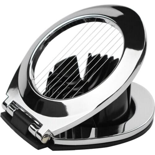 Egg Slicer, Egg Cutter Heavy Duty Slicer for Strawberry Fruit Garnish Slicer, Stainless Steel Wire with 2 Slicing Styles