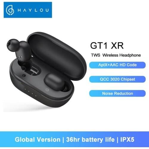 Haylou GT1 XR TWS Wireless earphones Qualcomm QCC3020 Bluetooth 5.0 Headphones for smartphone gaming earbuds 43mAh