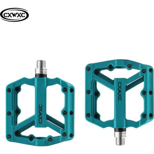 Ultralight Flat MTB Pedals Nylon Bicycle Pedal Bmx Mountain Bike Platform Pedals 3 Sealed Bearings Cycling Pedals For Bicycle