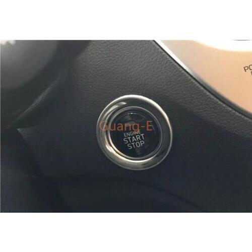 Car Lamp Key Keys Start Engine Engine Start Stop Ignition Key Ring Frame 1pcs For Hyundai Solaris Accent 2017 2018 2019 2020
