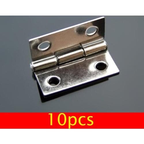 10PCS Stainless Steel Hinge Mini Folding For DIY Models Spare Parts