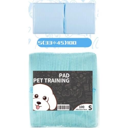 100pc Underpad For Dogs Absorbent Pet Diaper Dog Training Pee Pads Disposable Nappy Mat For Dog Cats Pets Clean Deodorant Diaper