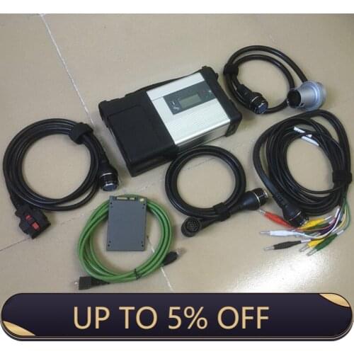2021.07 Support Mulit-Language MB Star Compact 5 full set with wifi good quality SD Connect C5 For MB Cars and Ttucks Diagnostic