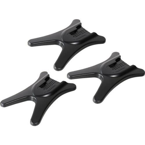 3 PCS Hot Shoe Flash Stand with 1/4" Metal Tripod Hole for Speedlight Nikon SB-9