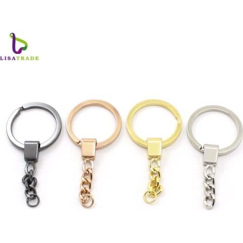 DIY Accessories 20pcs/lot four colors key chain Connector Clasp fit for lockets LSDA03*20
