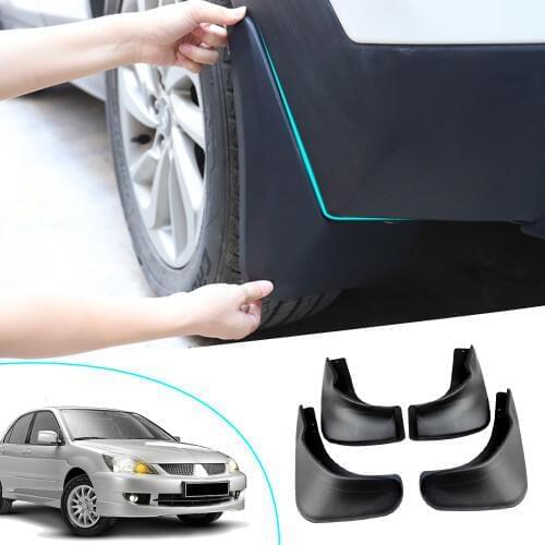 Front Rear Mud Flaps For Mitsubishi Lancer Sedan 2003-2007 Mudguards Splash Guards for Fender Car Accessories