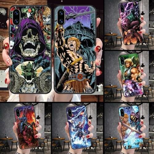 Masters of the Universe Phone case For Huawei Honor 6 7 8 9 10 10i 20 A C X Lite Pro Play black 3D cell cover trend cover soft
