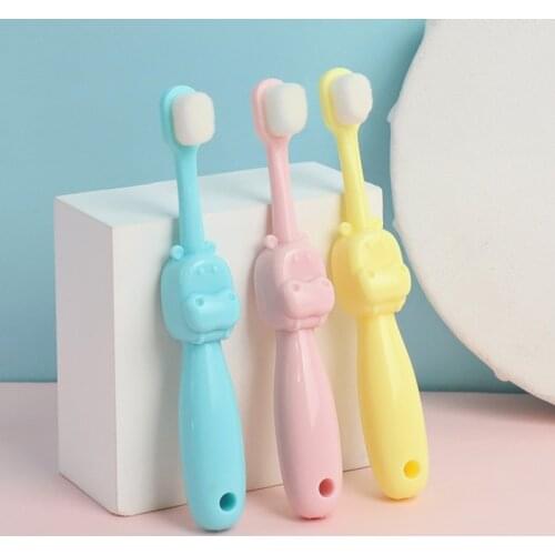 Kids Micro-Nano Sensitive Toothbrush Extra Soft 10000 Bristles Cleaning Tools