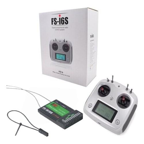 F18975/6 JMT Flysky FS-i6S Remote Control 2.4G 10CH AFHDS Transmitter FS-IA10B Receiver for RC Quadcopter Multirotor Drone