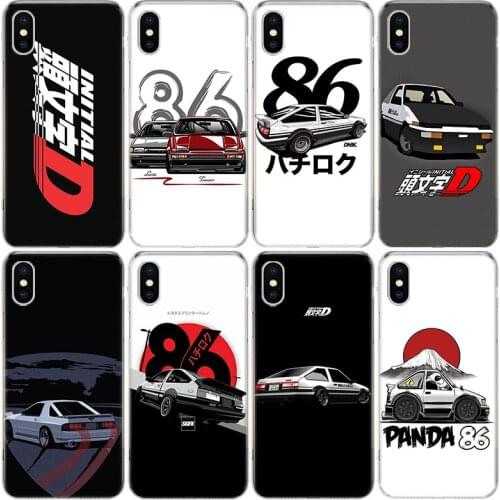 Hot Japan Initial D anime Phone Case For iphone 12 Mini 11 Pro XS MAX SE2020 8 7 6 6S Plus X 5 5S SE XR Cover Shell Coque