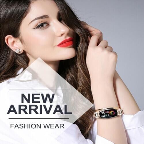 Hot Sale h8 Smartwatch Fitness Heart Rate Monitor Wristband H8 Bracelet Women Smart Watch