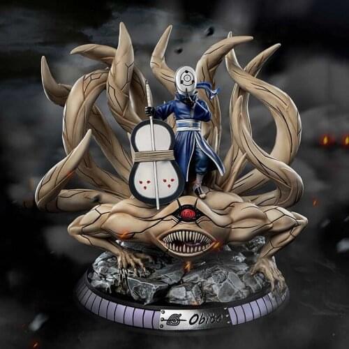 Presale Monkeyson Studio Ten-Tailed Beast With Soil Masked Male ALFY GK Limited Edition Handmade Resin Statue Figure Model
