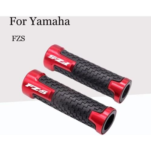 For Yamaha FZS Motorcycle Modified Handle Rubber Sleeve Throttle Grip Gloves Aluminum Alloy Non-slip Grip Accessories