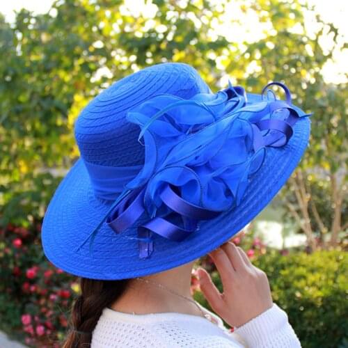 Summer straw hat women big wide brim beach hat sun hat foldable sun block UV Straw Hat Sun Hat Beach Women Summer Travel Cap
