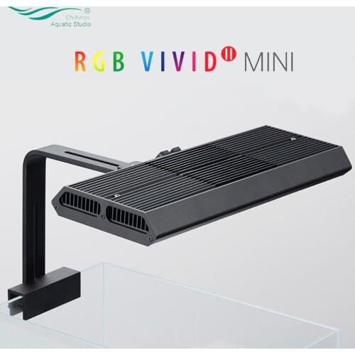 Chihiros RGB VIVID II MINI Aquarium LED Light Built-in Bluetooth App Control RGB Lamp Lighting System For 40-60cm Plant Tank