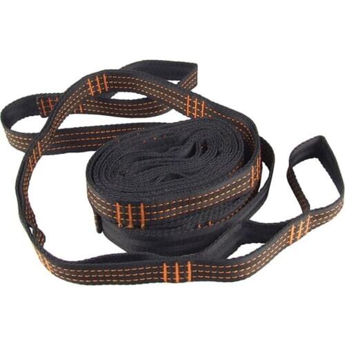 Hammock Tree Straps Set Versatile Heavy Duty Loops No Stretch Suspension System Kit for Outdoor Hammock