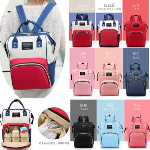 Large Capacity Mummy Bag Maternity Nappy Bag Travel Backpack Nursing Bag for Baby Care Womens Fashion Bag