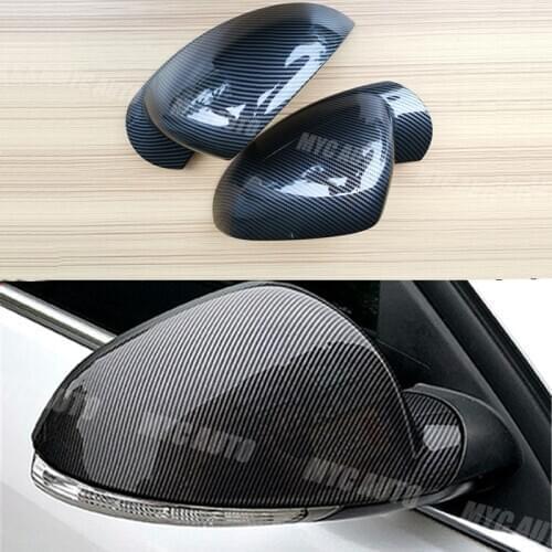 Carbon Fiber Look Mirror Cover For Buick Regal 2009 2010 2011-2016 Carbon Fiber Look Rear View Mirror Cover Replacement Style