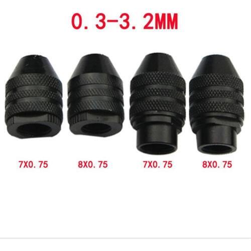 0.3-3.2mm Electric Grinder Drill Chuck useful Power hand tools with Hexagonal Shank Universal Drill Bit Converter