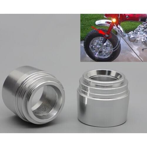 2 piece Motorcycle Fork CNC Aluminum Caps Cover For Honda Z50 Z50A ST70 Dax Monkey Bike Mini Trail