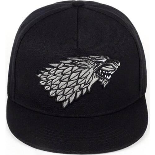 2019 Cotton Animal Embroidery Baseball Cap Hip-hop Cap Adjustable Snapback Hats for Men and Women 336