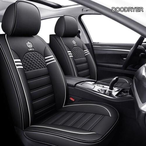 DOODRYER leather car seat cover For lada 2114 granta xray vesta sw cross kalina kalina accessories covers for vehicle seats