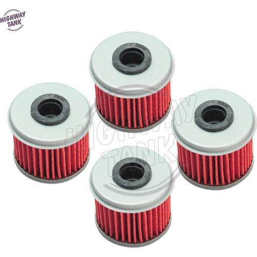 4 Pcs Motorcycle Oil Filter case for HUSQVARNA TE250 TE310 TC250 TXC250 HF-116 Honda ATV TRX450 CRF450 CRF250 CRF150
