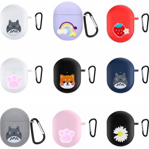 For Redmi Buds 3 Pro Case cute cartoon Non-slip Silicone For xiaomi Redmi AirDots 3 Pro Protect Earphones Cover buds 3 pro case
