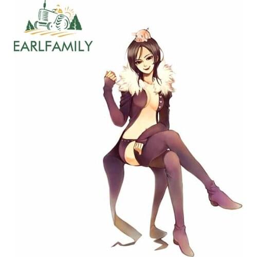 EARLFAMILY 13cm x 8cm For Seven Deadly Sins Vinyl Car Stickers Repair Decal Waterproof Occlusion Scratch Suitable for VAN RV