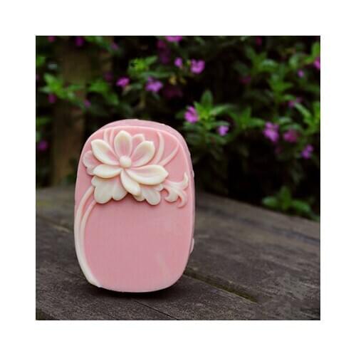 HC0154 PRZY Swaying Lotus Flower Moulds Silicone Mold Silicone Lotus Flower Handmade Soap Making Mold Flowers Resin Clay Molds