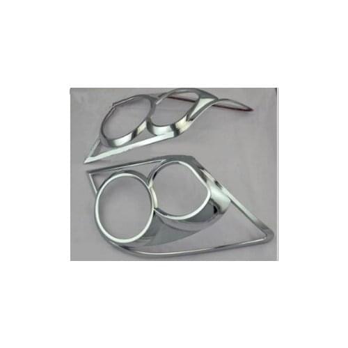 For Chevrolet AVEO 2011-2013 High-quality ABS Chrome rear lamp decorative frame anti-scratch protection car accessories