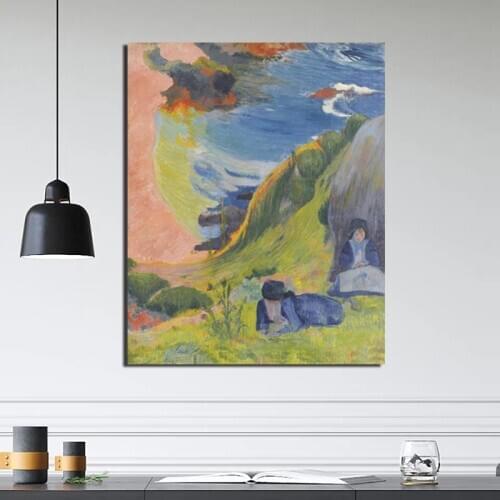 Wall Art Poster Paul Gauguin HD Prints Modular Field Pictures Canvas Landscape Painting Home Decor Post-impressionism For Office