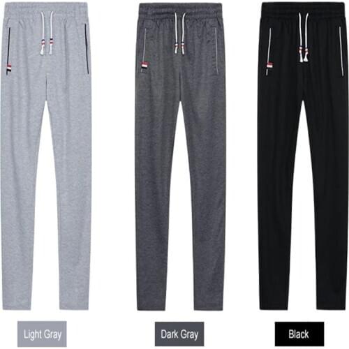 Sweat pants for men Jogging pants elasticated waist sport pants slacks fitness wear