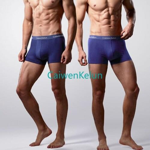 New 4-piece Gift Box Mens Underwear Boxer Shorts Pure Cotton Youth Summer Sports Breathable Sexy Boxer Shorts