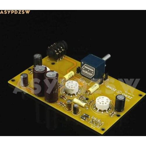 TU1-EMP V2 6922+12AT7 Tube Headphone amplifier PCB/DIY Kit/Finished board (No tube)