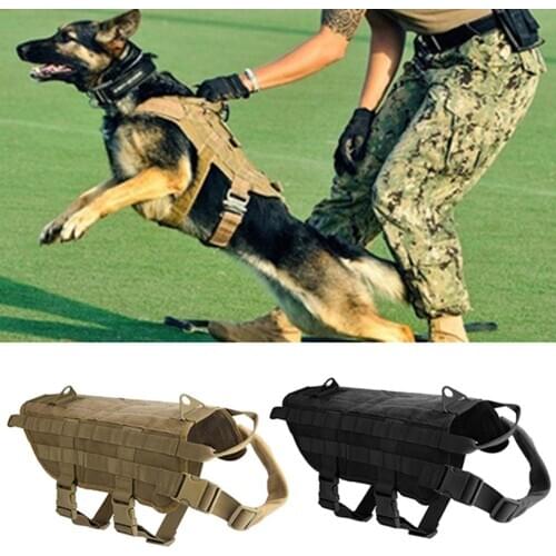 Outdoor Hunting Dog Clothes Nylon Apparel Costume Training Harness Vest Jacket Dog Vest Dog Clothes Tactical Vest