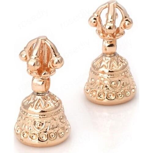 6PCS 20x8MM 24K Champagne Gold Color Plated Brass Buddha Tools Charms Pendants High Quality Diy Jewelry Accessories