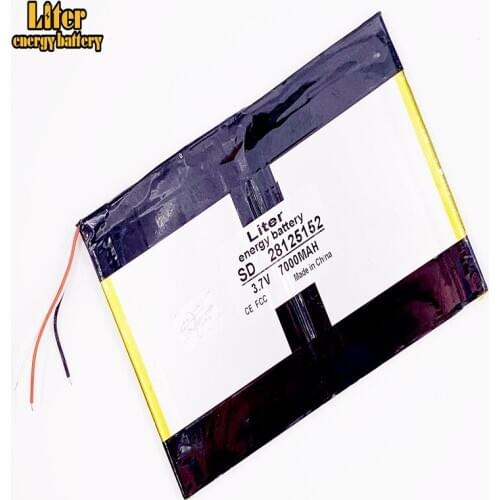 3 line Polymer rechargeable batteries 28125152 3.7V 7000MAH Tablet PC general battery ,X98 Perfect quality