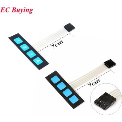 4 5 6 Key Matrix Membrane Switch 1x4 1x5 1x6 key Matrix Array Keypad Keyboard Control Panel 1*4 1*5 1*6 keys DIY Kit for Arduino