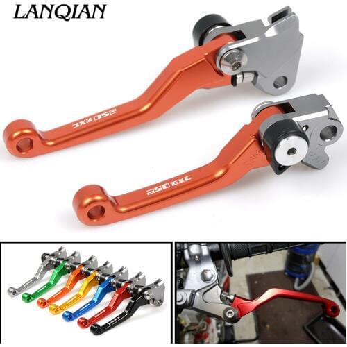 For 250EXC 250EXC-F 350EXC-F 450EXC (SIX DAYS) 2014-2016 2015 250 350 450 EXC F CNC Pivot Dirt Bike Clutch Brake Levers