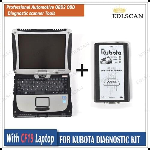 For Kubota Diagmaster 21.5.10 2021 For Takeuchi Python interface with Laptop CF19 CF-19 Toughbook