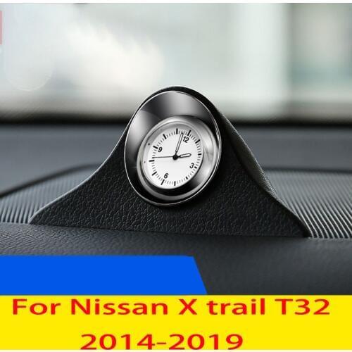 For Nissan X trail T32 X-trail 2014-2019 Car dashboard decoration digital clock electronic clock quartz watch