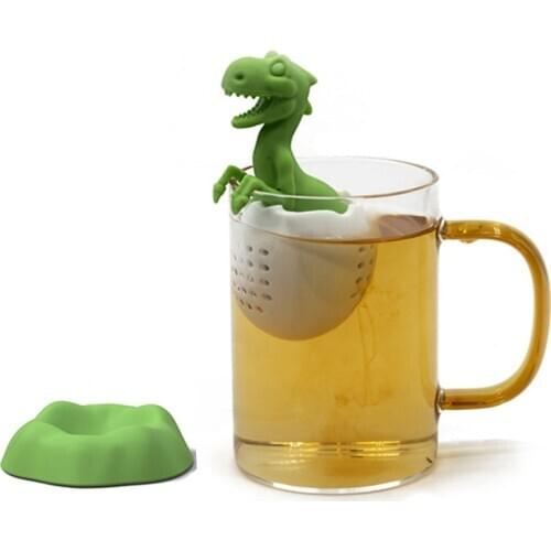 Eco-Friendly Silicone Tea Infusers Reusable Loose Leaf Tea Bags Strainer Filter For Tea
