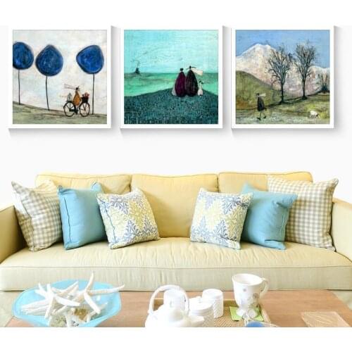 By Numbers Plakat Tableaux Muraux Moderne And Print Painting Decoracion Hogar Moderno Poster Wall Picture For Living Room