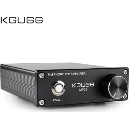KGUSS MP02 phono preamplifier vinyl record player mini MM PHONO phono preamp 2068