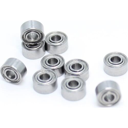 MR52ZZ Bearing ABEC-1 10PCS 2*5*2.5 mm Miniature MR52 ZZ Ball Bearings L-520ZZ W52 MR52Z