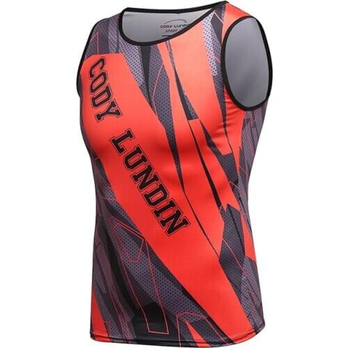 Cody Lundin Wholesale Sleeveless Gym Shirt Men Sports Running Tank Top